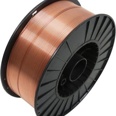 ER70S-6 Mild Steel 0.030 Inch MIG Welding Wire Low Splatter 44 Pound Spool Fit for All Position Gas Welding