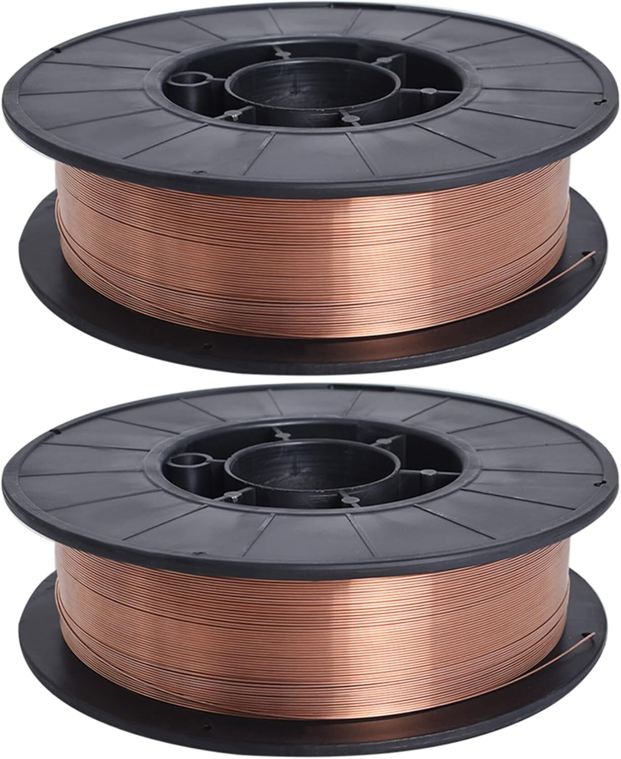 2 Rolls ER70S-6 Solid Mig Welding Wire 0.035 Inch (0.9MM) Mild Steel Welding Wire 10Lb Spool